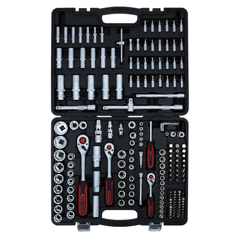 Coffret de douilles et accessoires 1/4 + 3/8 + 1/2, 195 pcs  - KS TOOLS - 917.0795 - Image 2
