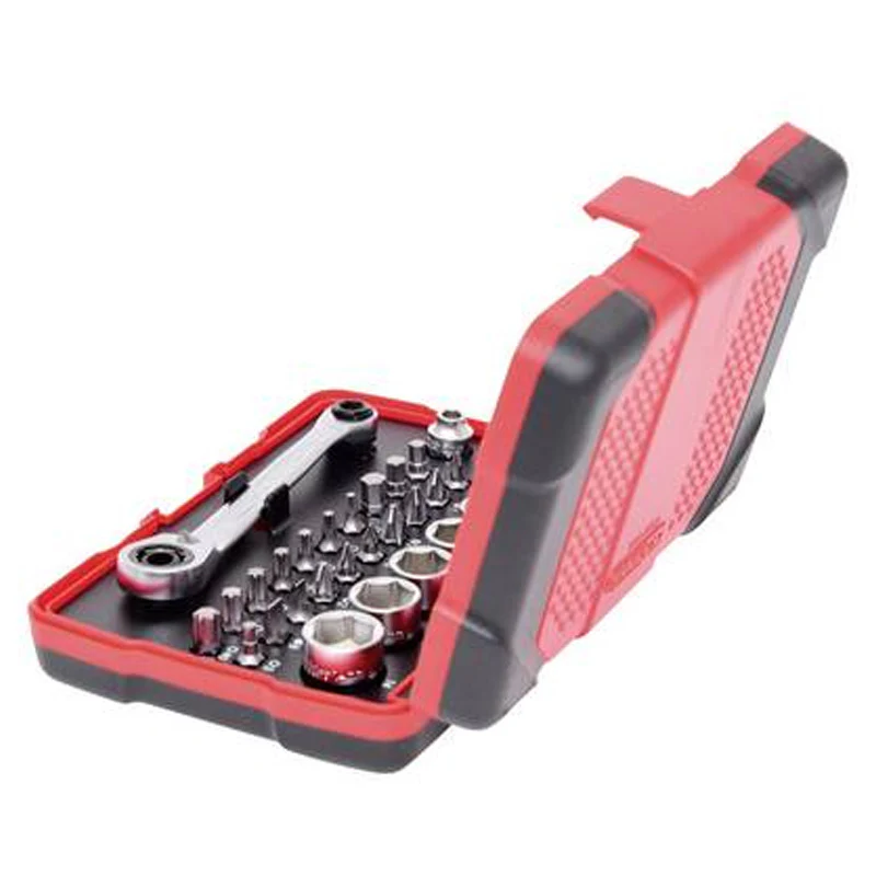 Coffret de douilles traversantes de 5 à 14mm et embouts de vissage 1/4, 31 pcs  - KS TOOLS - 918.3050 - Image 2