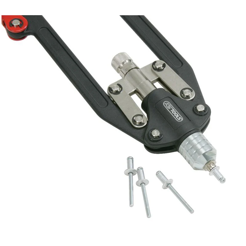 Coffret de pince à rivets et écrous aveugles (insert) - 2 bras pliants  - KS TOOLS - 150.9630 - Image 6