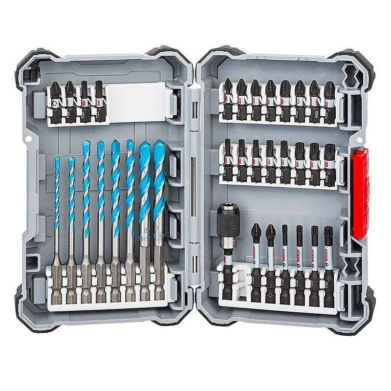 Coffret de vissage 35 pièces multi-construction  BOSCH 2608522518