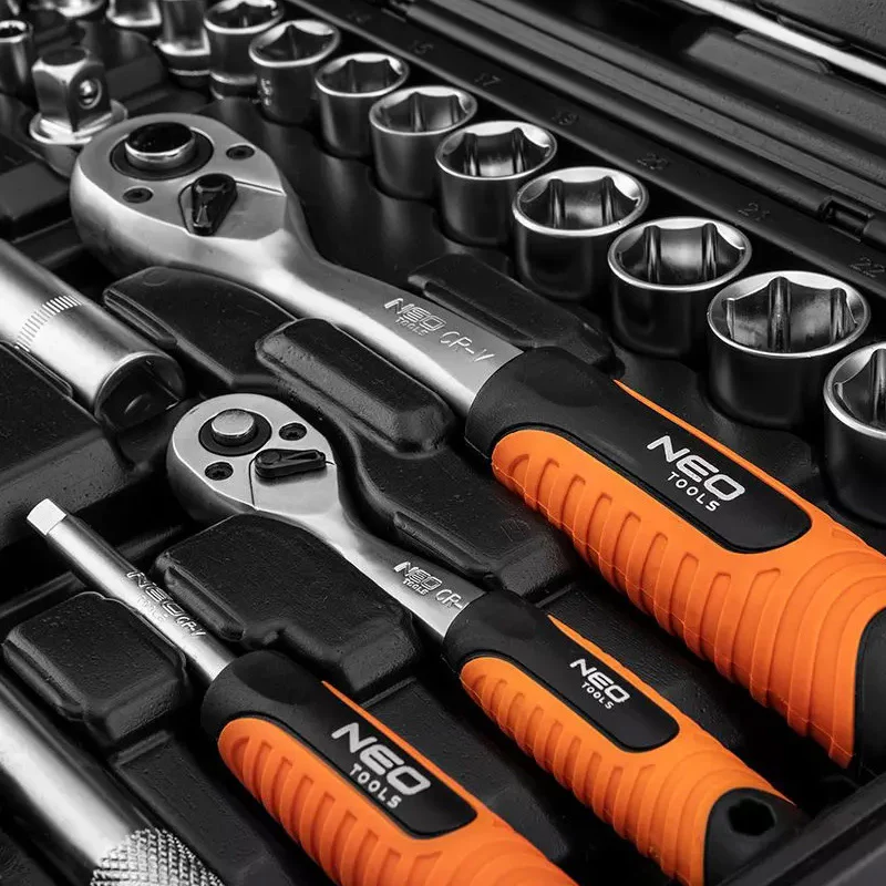 Coffret ensemble d'outils 100 pièces 1/2", 1/4" NEO TOOLS - 10-206 - Image 7
