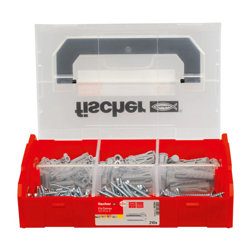 Coffret FixTainer chevilles SX Plus 6,8 / 10 avec vis FISCHER 567894 - Image 3