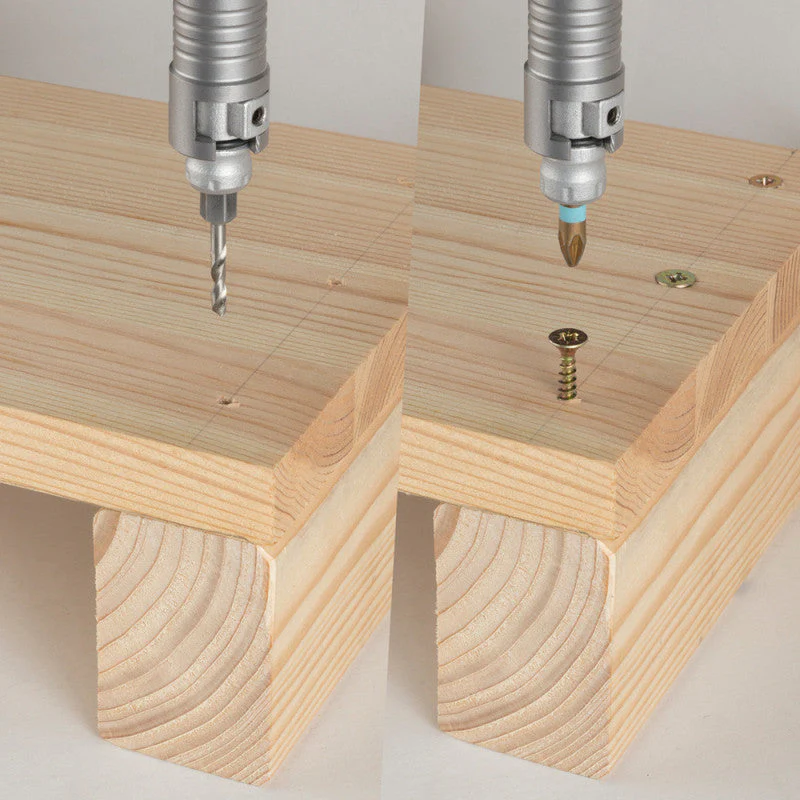 Coffret pour percer-fraiser & visser tout-en-un WOLFCRAFT 3086000 16 pièces - Image 4