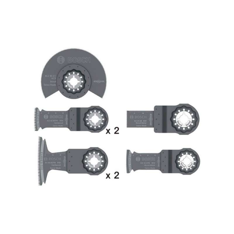 Coffret Starlock Bosch Professional 2608664623 spécial bois (7 pièces) - Image 2
