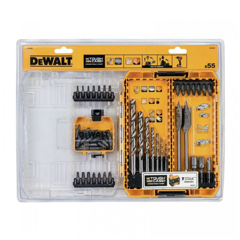 Coffret Toughcase bois et métal 55 pièces DEWALT DT70757-QZ - Image 2