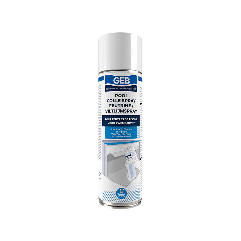 Colle feutrine aérosol 500 ml - GEB - 507010