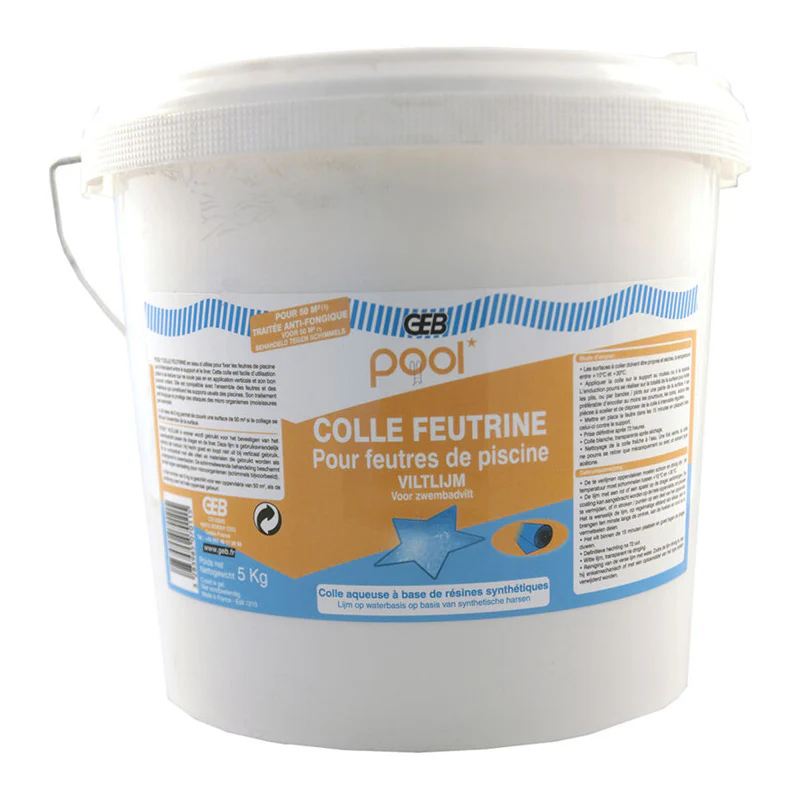 Colle feutrine seau 5 kg - GEB - 507011 - Image 2