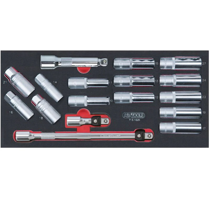 Composition d'outils 3 tiroirs pour servante, 158 pièces  - KS TOOLS - 714.0158 - Image 7