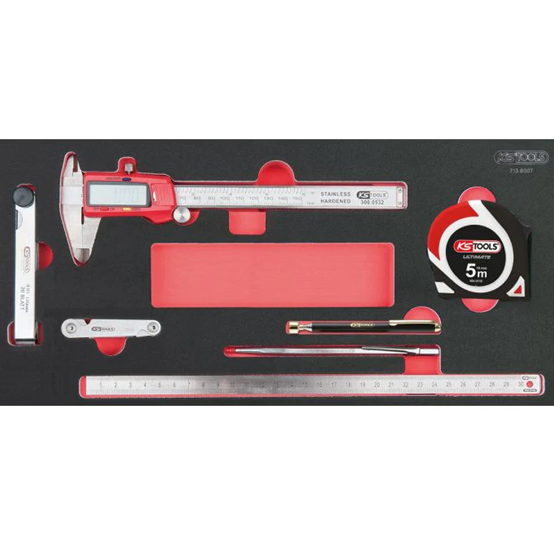 Composition d'outils 5 tiroirs pour servante, 187 pièces  - KS TOOLS - 714.0187 - Image 8