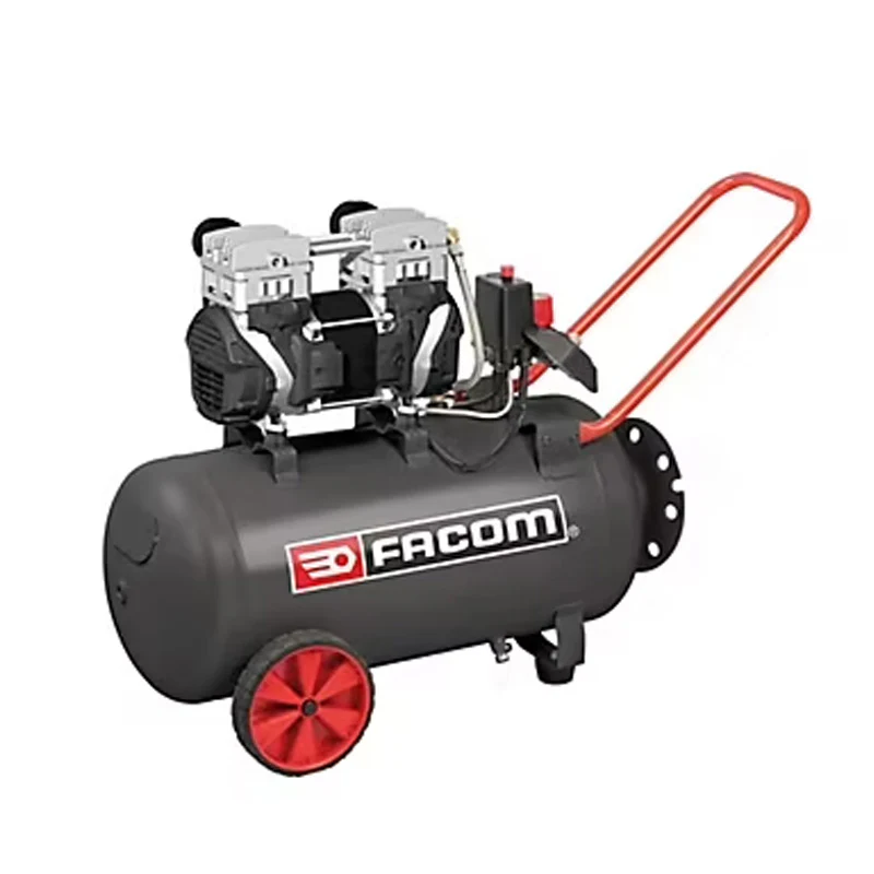 Compresseur 50L 2,5HP FACOM Série Silver débruité
