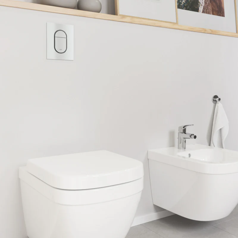 Ensemble WC Suspendu sans bride + Abattant  – Euro Ceramic GROHE 39703000 - Image 4