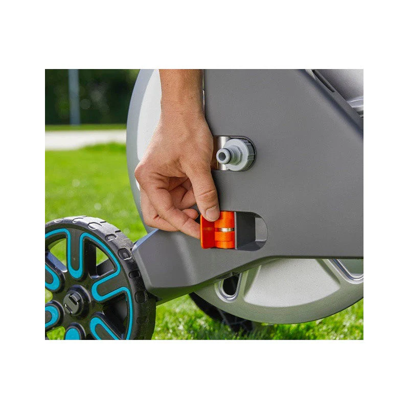 Dévidoir métal sur roues CLEVERROLL M avec tuyau 25M GARDENA 8543-26 - Image 5