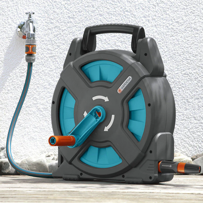 Dévidoir portable GARDENA 18502-50 CLASSIC avec tuyau 15M - Image 3
