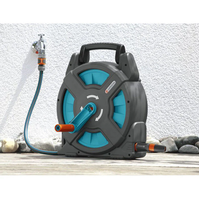 Dévidoir portable GARDENA 18502-50 CLASSIC avec tuyau 15M - Image 4