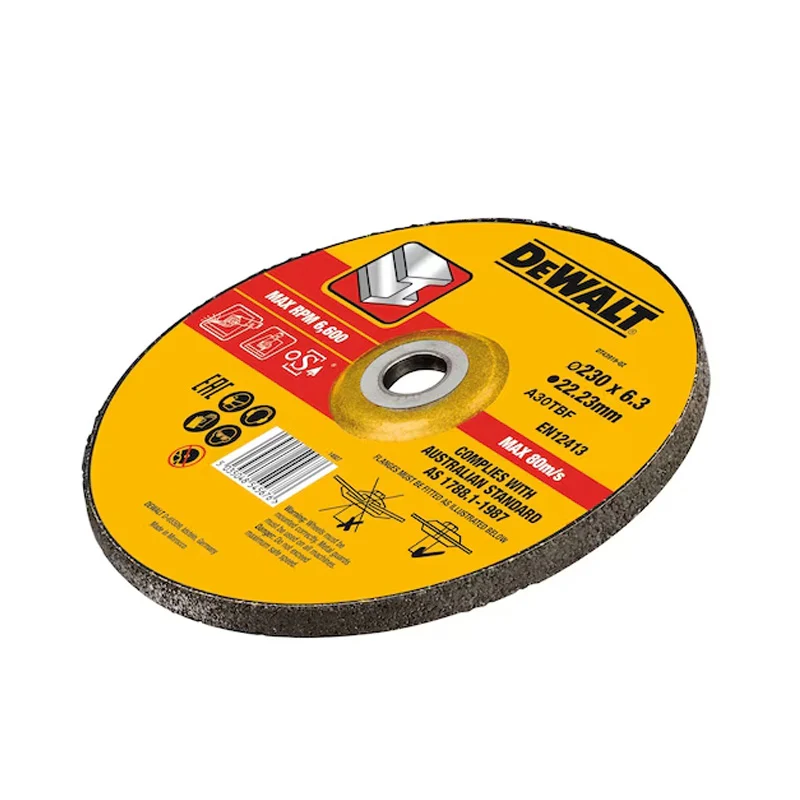 Disque à meuler le métal Ø230x22,2mm DEWALT DT43919-QZ épaisseur 6mm - Image 2