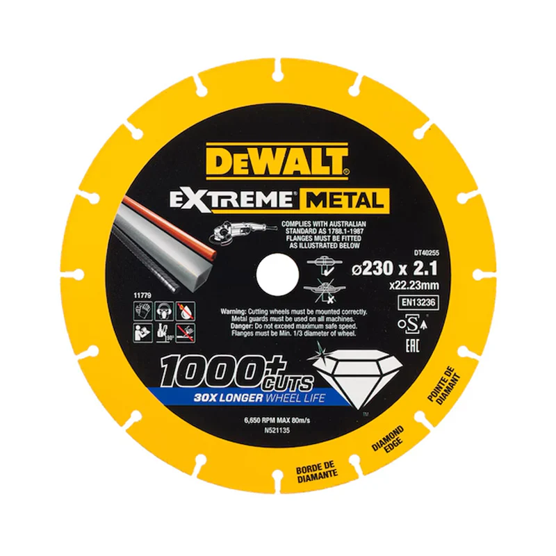 Disque à tronçonner DEWALT EXTREME METAL - Image 2