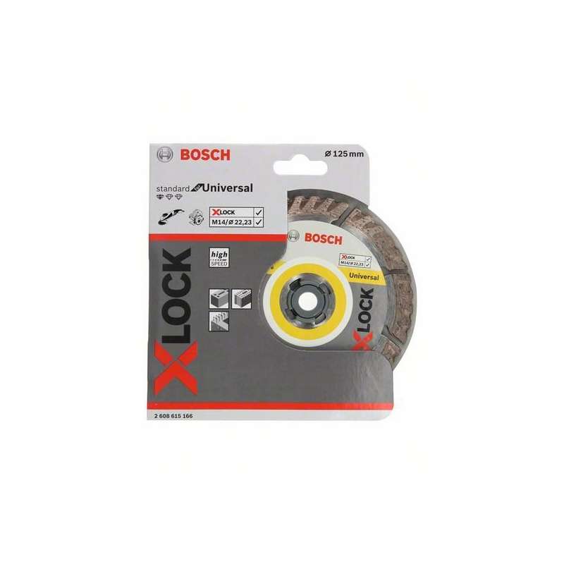 Disque à tronçonner diamanté BOSCH Professional X-LOCK Standard for Universal Ø 125x22,23x2x10 - Image 2