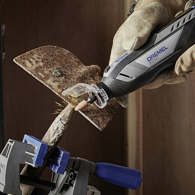 Dremel 8250 Outil Rotatif Multifonction Sans-fil 12V, 65 acc, 5 adaptations, 1 batterie 2Ah, de 5.000 à 30.000 tr/min - Image 10