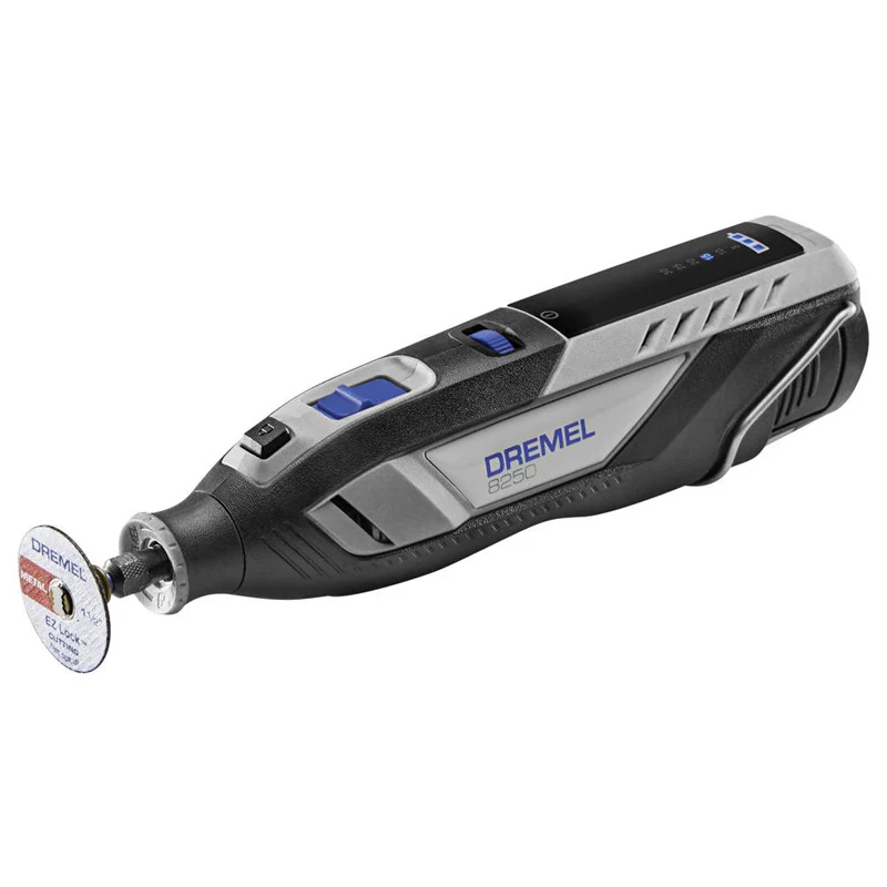 Dremel 8250 Outil Rotatif Multifonction Sans-fil 12V, 65 acc, 5 adaptations, 1 batterie 2Ah, de 5.000 à 30.000 tr/min - Image 2