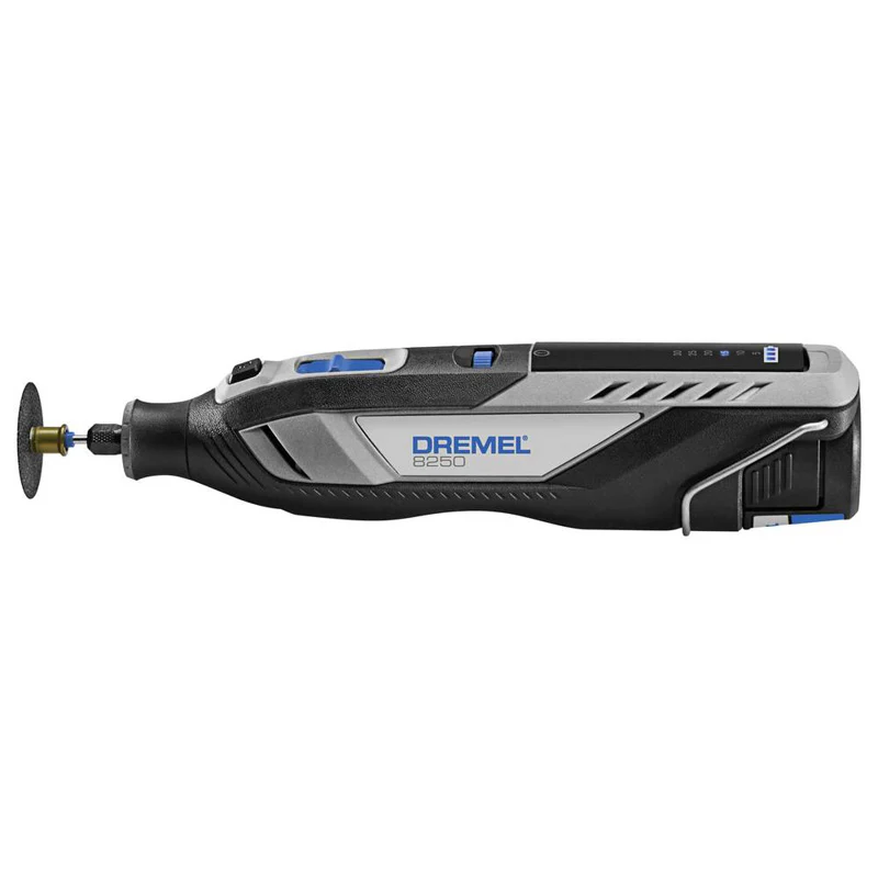 Dremel 8250 Outil Rotatif Multifonction Sans-fil 12V, 65 acc, 5 adaptations, 1 batterie 2Ah, de 5.000 à 30.000 tr/min - Image 3