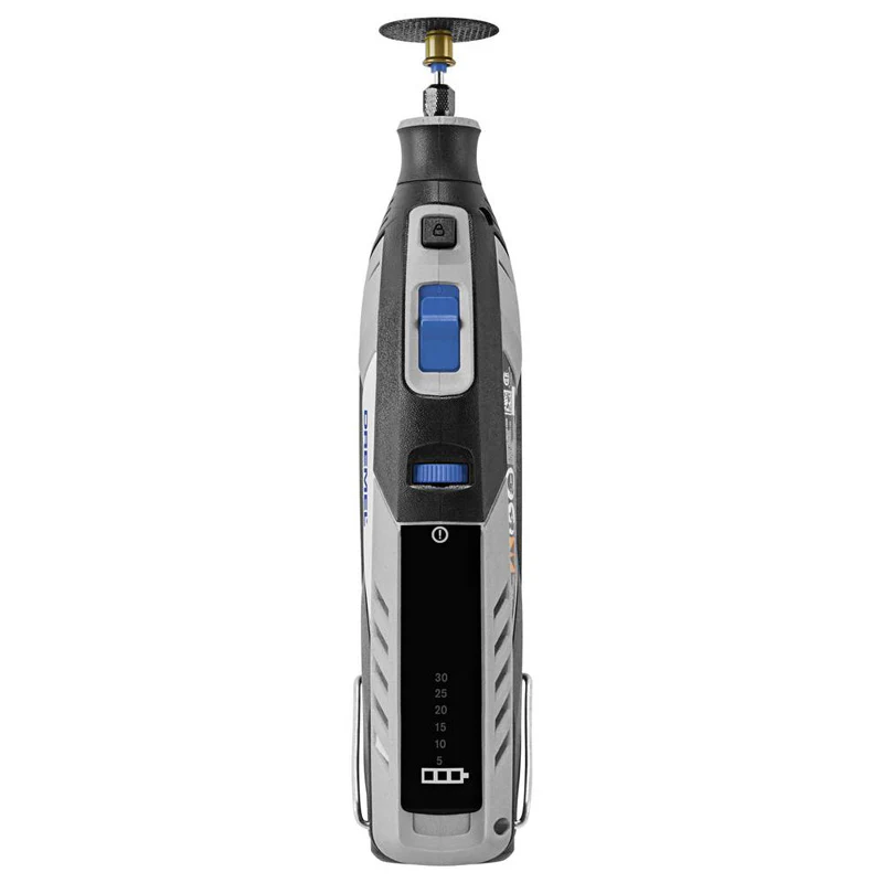 Dremel 8250 Outil Rotatif Multifonction Sans-fil 12V, 65 acc, 5 adaptations, 1 batterie 2Ah, de 5.000 à 30.000 tr/min - Image 4