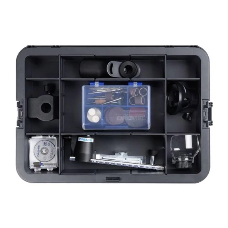 Dremel 8250 Outil Rotatif Multifonction Sans-fil 12V, 65 acc, 5 adaptations, 1 batterie 2Ah, de 5.000 à 30.000 tr/min - Image 6