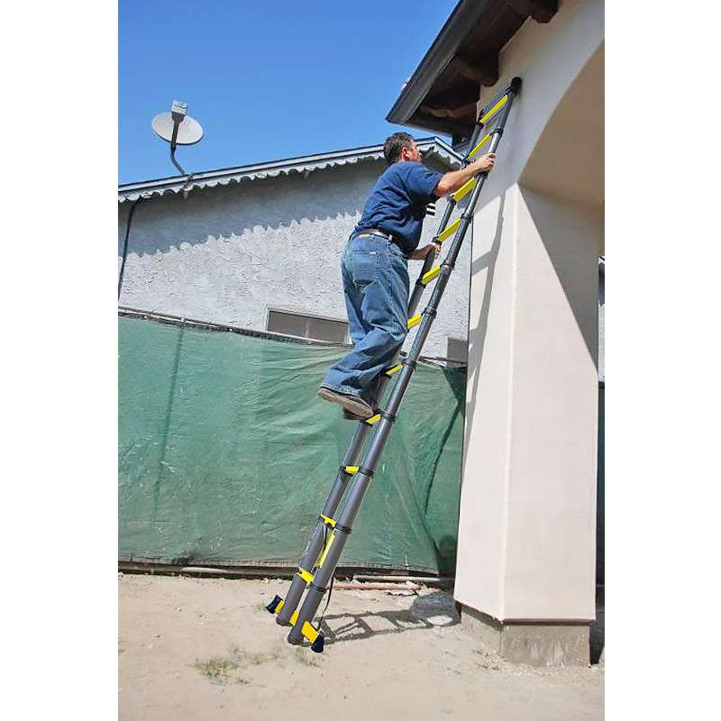 Echelle télescopique WOERTHER GRAFITEK ECH-380-G-P1 3m80 (avec housse) - Image 3