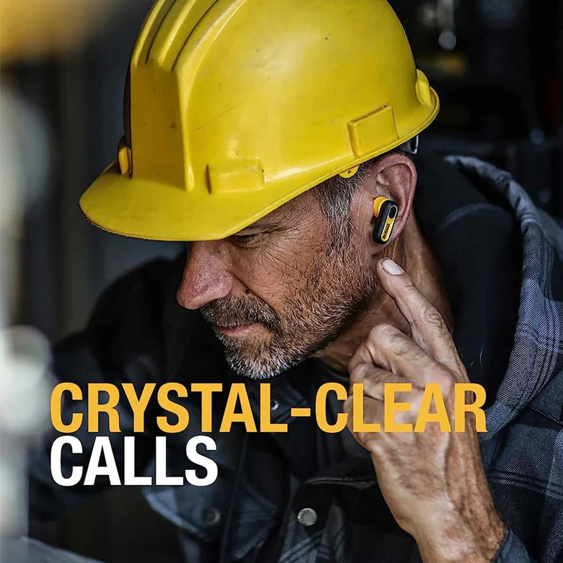 Ecouteurs Bluetooth avec étui de chargement Jobsite Pro X1 DEWALT - 1902092DWG  - Image 4