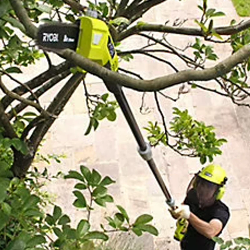 Élagueur sur perche 18V - RYOBI OPP1820 - guide 20 cm - 5,5 m/s - guide incliné 15° - tube d'extension 95 cm fourni (vendu sans batterie) - Image 4