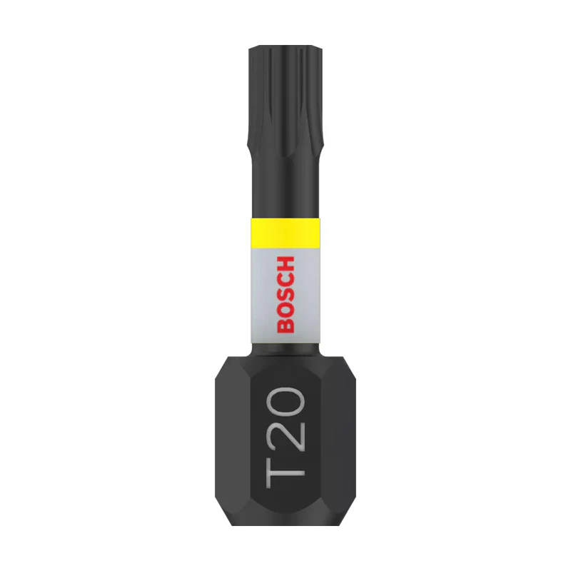 Embouts 6 pans T20 BOSCH Impact Control 25 mm - 2 pièces
