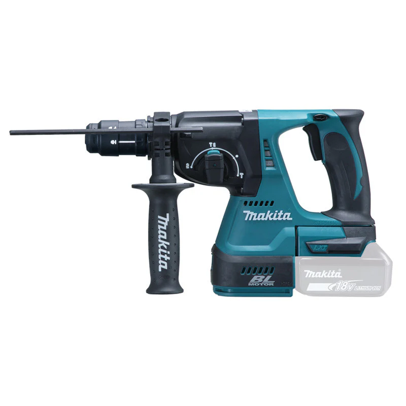 Ensemble de 4 Machines 18V Li-Ion MAKITA DLX4109TJ 5 Ah (DDF484 + DTD154 + DHR243 + DTM51) - Image 3