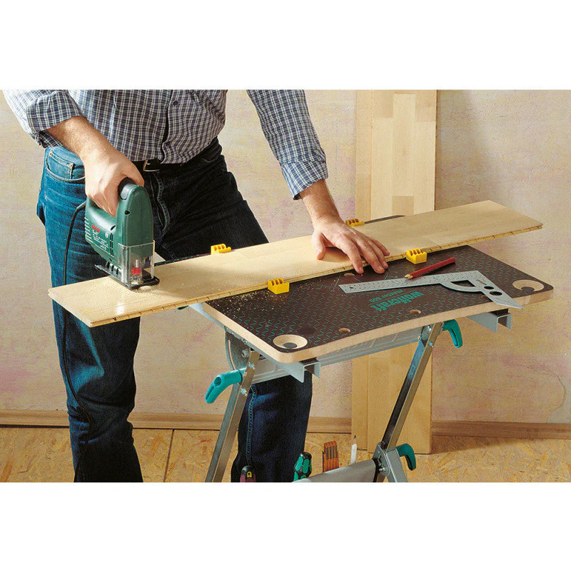 Etabli de serrage WOLFCRAFT 6182000 master 600 - à hauteur réglable - Image 7