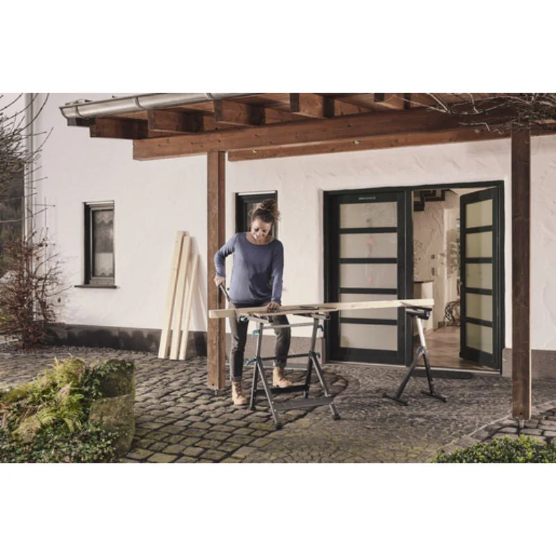 Etabli de serrage WOLFCRAFT 6870000 MASTER 650 ERGO - Hauteur réglable - Image 3