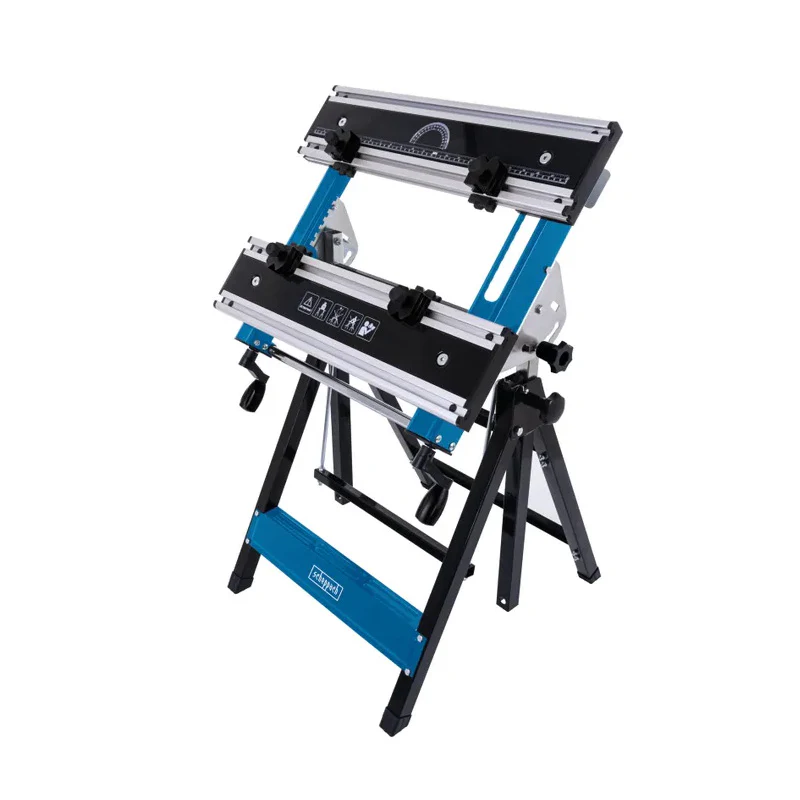 Etabli pliant mobile SCHEPPACH UWB1000 - Charge max 100 kg - Hauteur de travail 770 à 1070 mm - Image 2