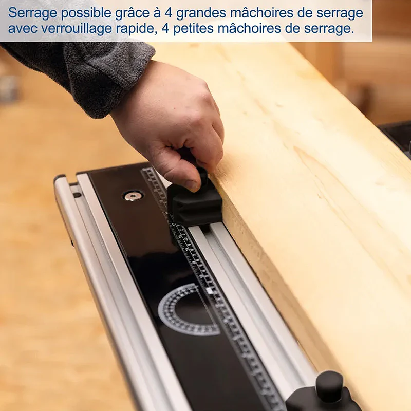 Etabli pliant mobile SCHEPPACH UWB1000 - Charge max 100 kg - Hauteur de travail 770 à 1070 mm - Image 4