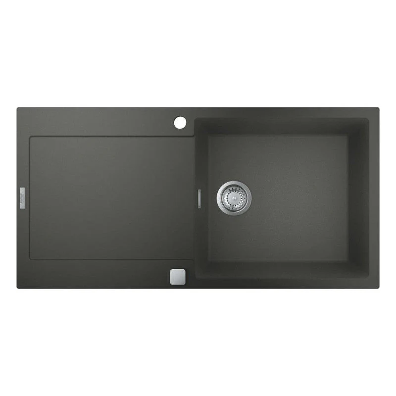 Évier K500 GROHE 31645AT0 1 bac + 1 égouttoir - gris granite - Image 2