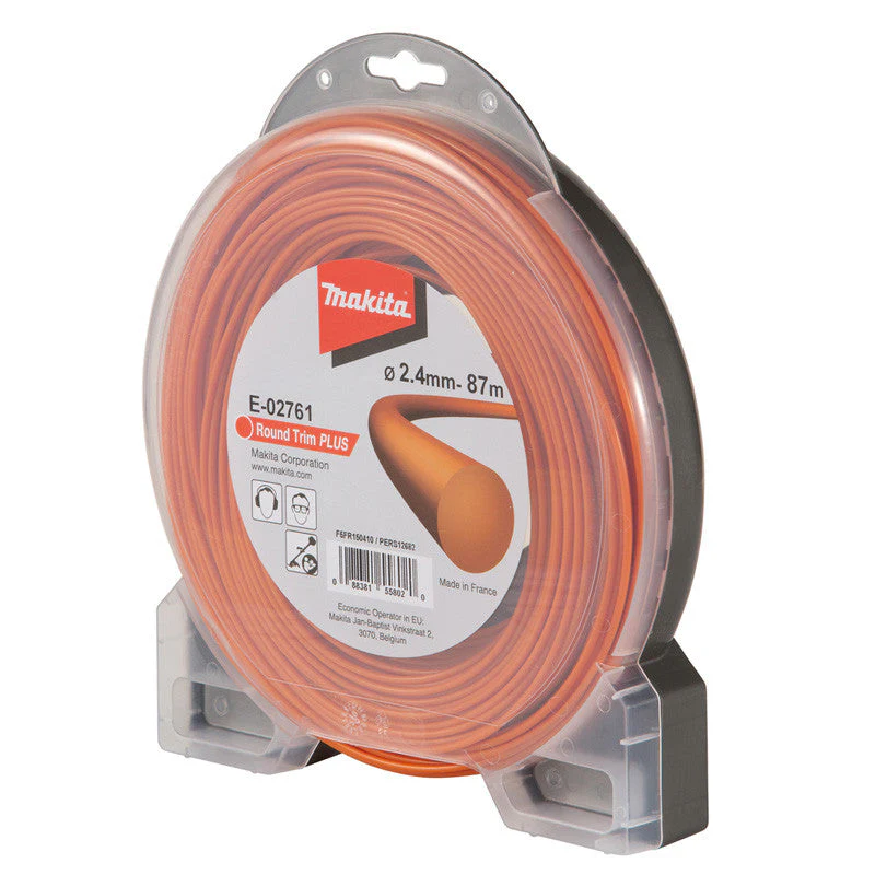 Fil de coupe Orange 2,4mm x 87m rond MAKITA E-02761 - Image 2