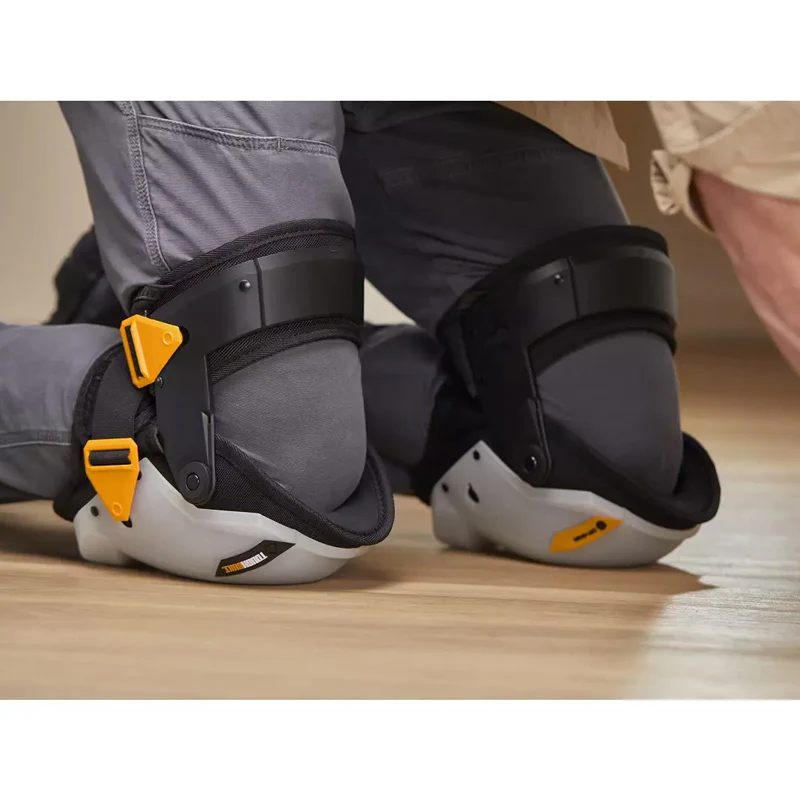 Genouillères articulées GELFIT Fanatic TOUGHBUILT TB-KP-G3R-BEA avec maintien cuisse et coque non marquante - Image 3