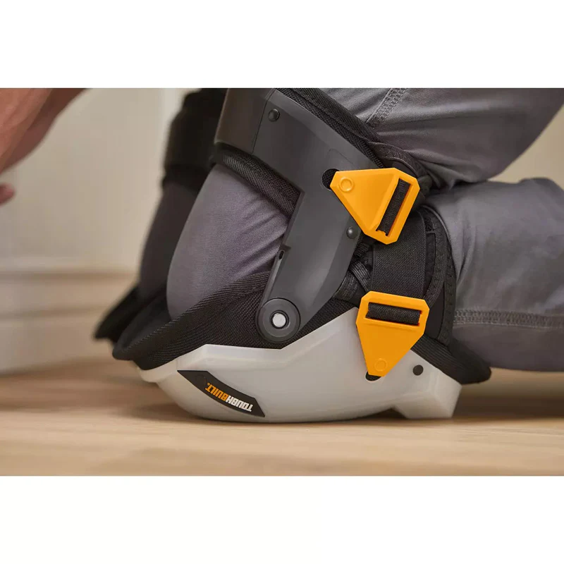 Genouillères articulées GELFIT Fanatic TOUGHBUILT TB-KP-G3R-BEA avec maintien cuisse et coque non marquante - Image 4
