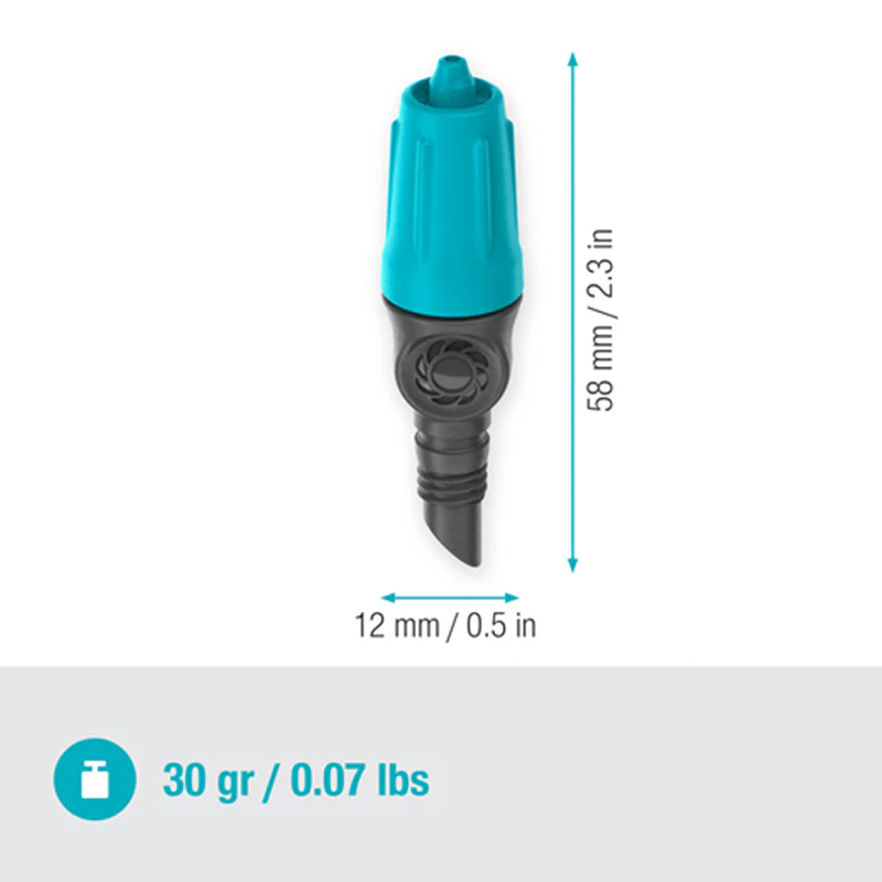Goutteur réglable Micro-Drip System 0-15L/h GARDENA 13305-26 Boîte de 15 pièces - Image 4