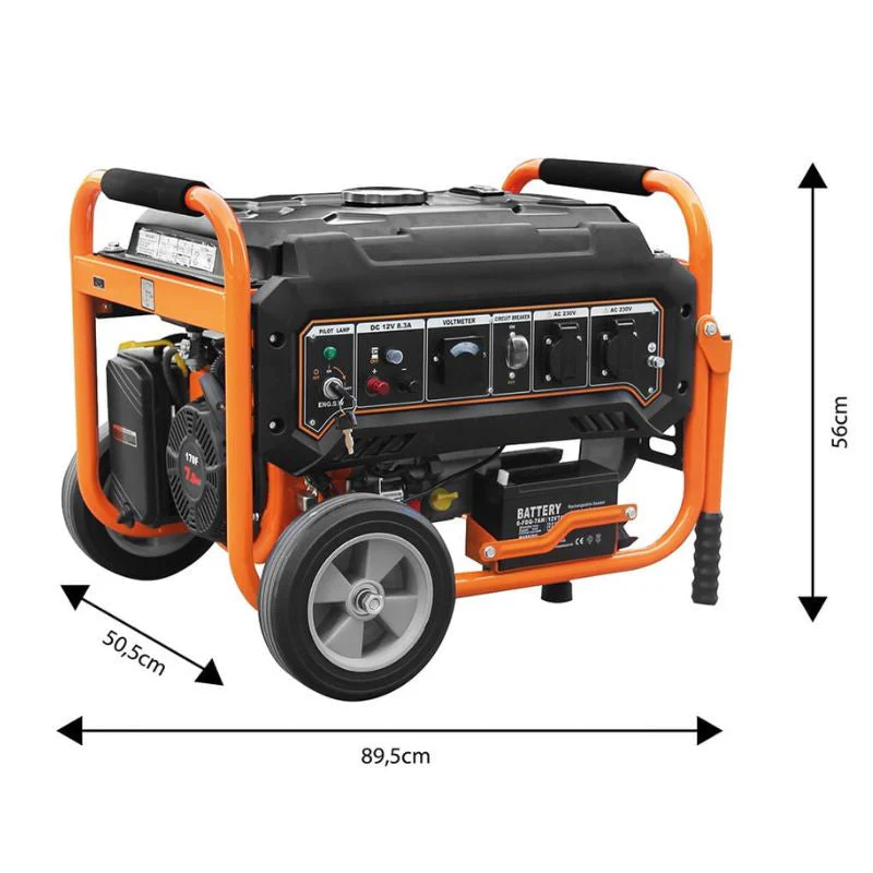 Groupe électrogène NEOTOOLS 04-730 - 2 800 / 3 000W - 15L - Image 4