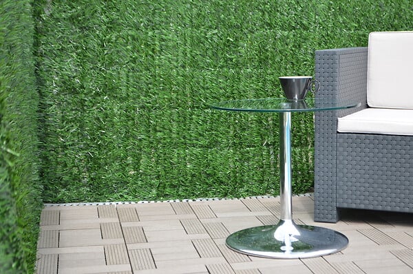 Haie artificielle tricolore Prime Hedge - 36 lignes - 1x3m