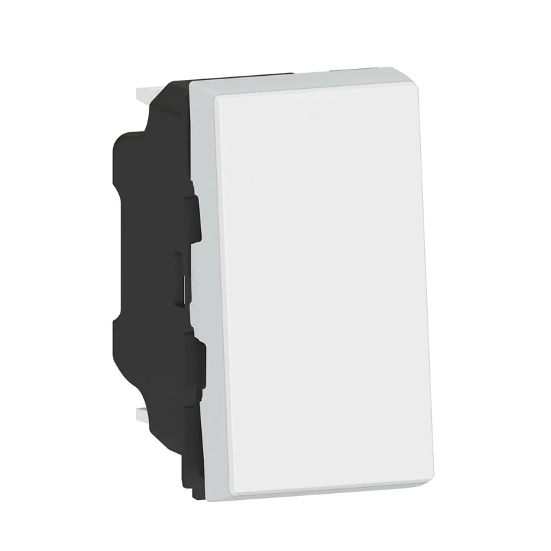 Interrupteur va-et-vient à témoin LEGRAND 099404 Mosaïc 1 module blanc - Image 3