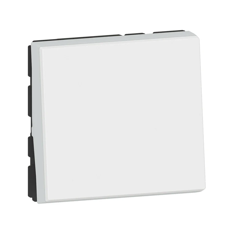 Interrupteur va-et-vient à voyant LEGRAND 099403 Mosaïc 2 modules blanc - Image 2