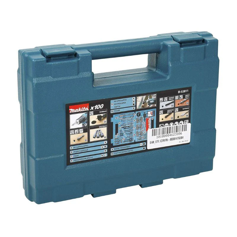 Jeu d'embouts et forets B-53811 MAKITA - 100 pièces - Image 3