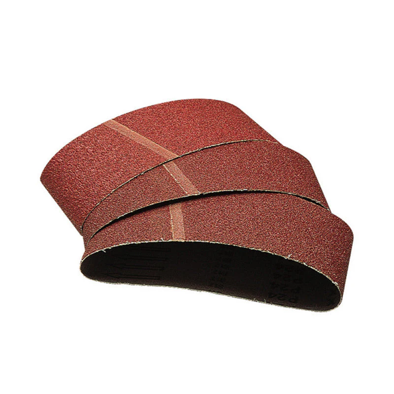 Jeu de 3 bandes abrasives WOLFCRAFT 1922000 75 x 533 mm, Grain 120