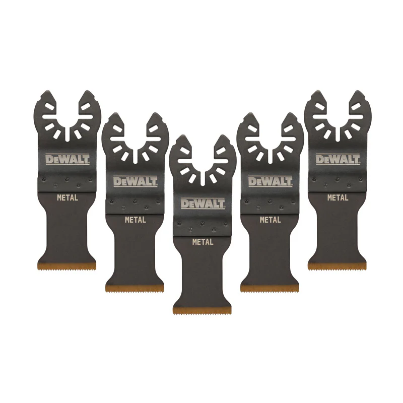 Jeu de 5 lames pour métal DEWALT DT20727-QZ - 30x43mm - pour multi-cutter