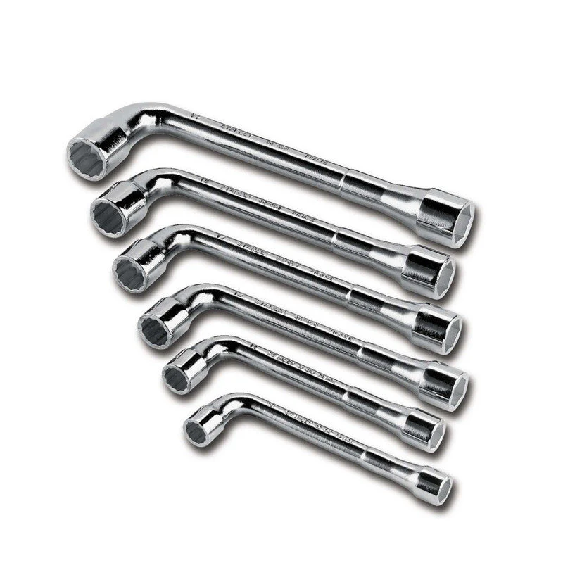 Jeu de 6 clés à pipe débouchée STANLEY  0-86-699  6x6 pans