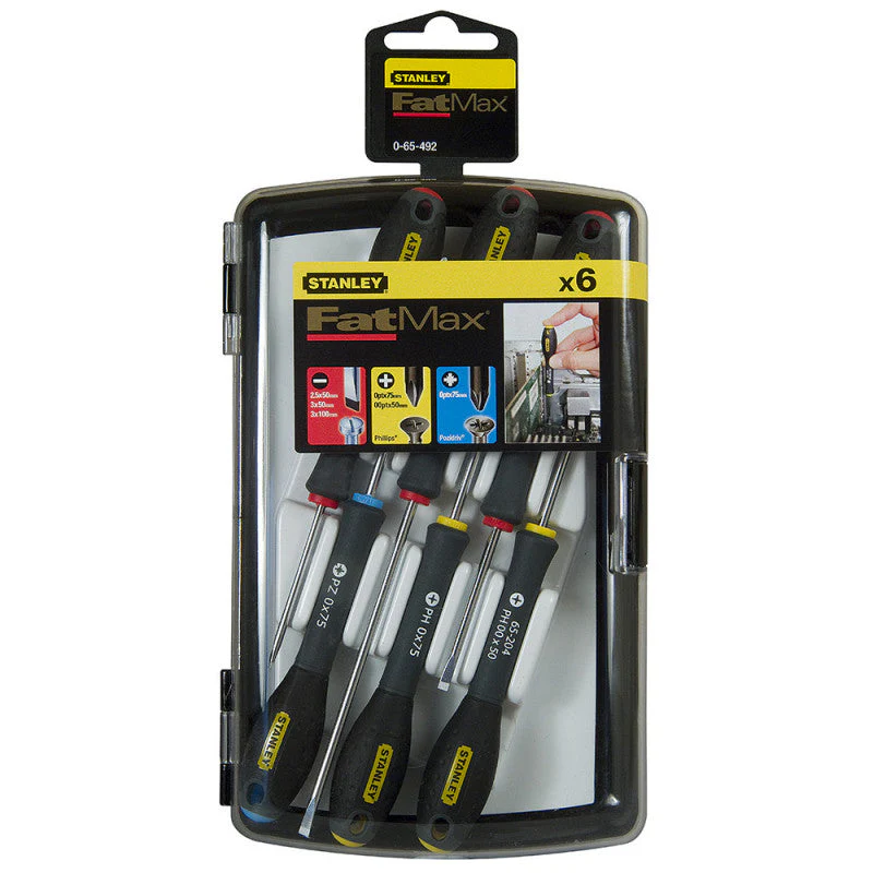 Jeu de 6 tournevis de précision STANLEY FATMAX - Image 4