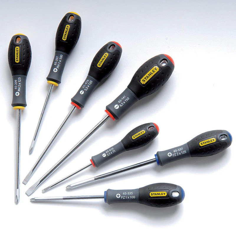 Jeu de 7 tournevis STANLEY 0-65-438 FATMAX elec + meca - ph + pozidriv - Image 3